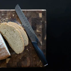 PORSGRUNDS PORSELÆNSFABRIK Porsgrunds Porselænsfabrik De Cuisson Brødkniv 21cm Sort