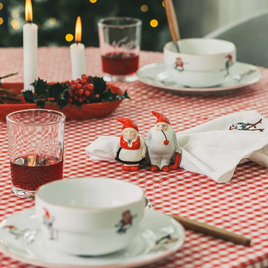 PORSGRUNDS PORSELÆNSFABRIK Porsgrunds Porselænsfabrik Nisseservise Serviett Tekstil 43x43cm 1stk