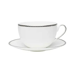 PORSGRUNDS PORSELÆNSFABRIK Porsgrunds Porselænsfabrik Nathalie Platinum Tekopp m/Skål 45cl