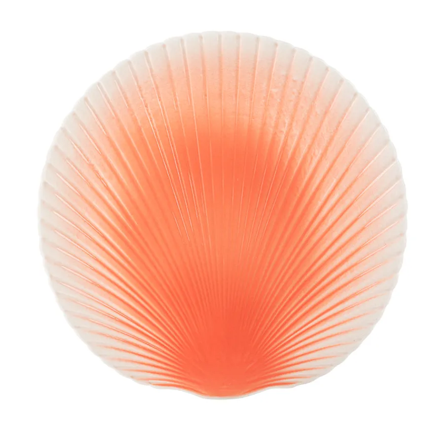 PORSGRUNDS PORSELÆNSFABRIK Porsgrunds Porselænsfabrik Kamskjell Tallerken 26cm Korall