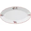 PORSGRUNDS PORSELÆNSFABRIK Porsgrunds Porselænsfabrik Nisseservise Ovalt Fat 38cm