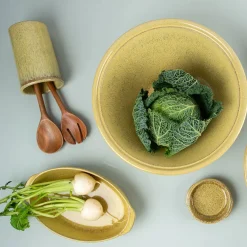 PORSGRUNDS PORSELÆNSFABRIK Porsgrunds Porselænsfabrik Terra Redskapskrukke Ocre