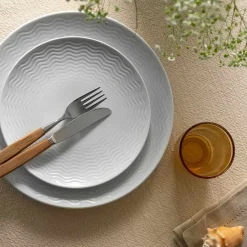 PORSGRUNDS PORSELÆNSFABRIK Porsgrunds Porselænsfabrik Bølge Hvitt Tallerken 27 cm