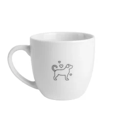 PORSGRUNDS PORSELÆNSFABRIK Porsgrunds Porselænsfabrik Hashtag Krus 38 cl Livet Er Best Med Hund