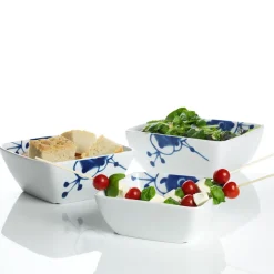 PORSGRUNDS PORSELÆNSFABRIK Porsgrunds Porselænsfabrik Maxistrå Blå Bolle Firkant 2l