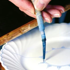 PORSGRUNDS PORSELÆNSFABRIK Porsgrunds Porselænsfabrik Bogstad Stråmønster Asjett 17,5 cm