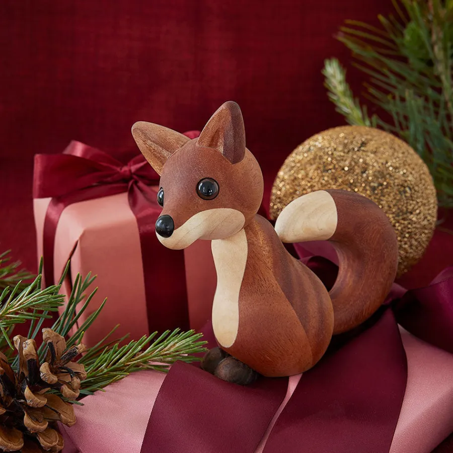 SPRING COPENHAGEN Roxy trefigur rev i mahogni |