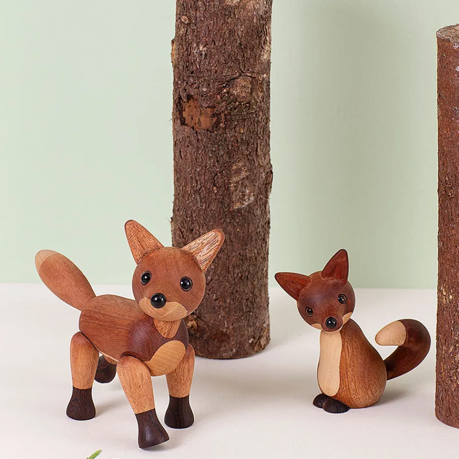 SPRING COPENHAGEN Roxy trefigur rev i mahogni |