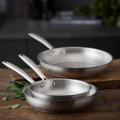 PILLIVUYT Roya Stekepanne Rustfritt Stål 24cm