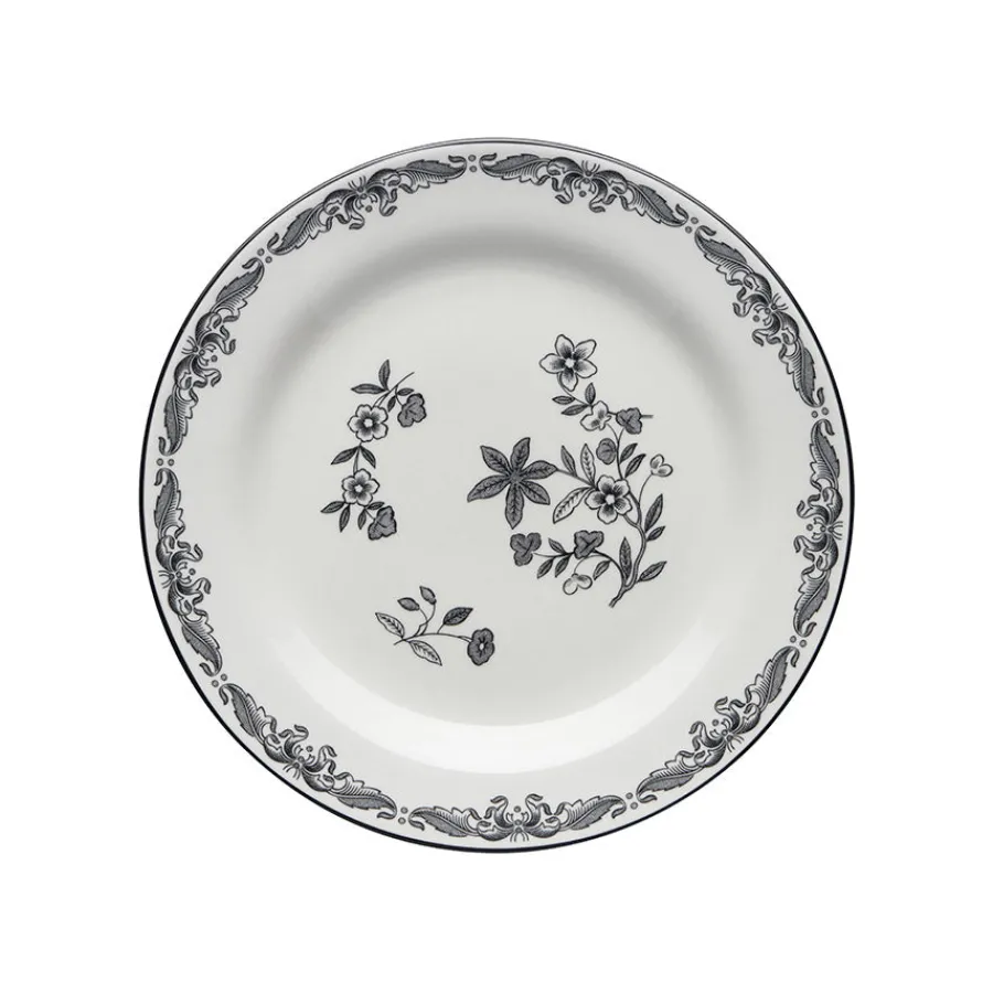 RÖRSTRAND Rørstrand Ostindia Svart Tallerken 21cm