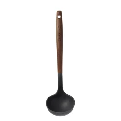 SCANPAN Øse 31cm Karbonisert Ask