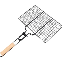 SEASONS BBQ Grillrist Sammenleggbar Jern m/Non-Stick 36,5X34,5cm