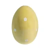 SEASONS Easter Collection Egg m/Blomster 16cm Gul