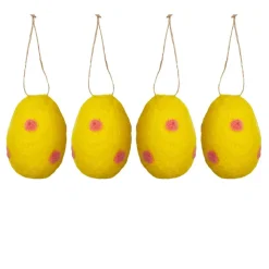 SEASONS Easter Collection Tovet Egg Ull 4x4cm 4pk