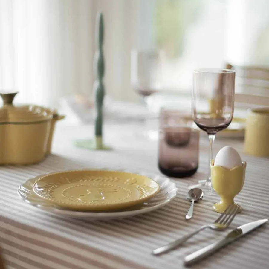 SEASONS Easter Collection Eggeglass 7cm 4pk Gul