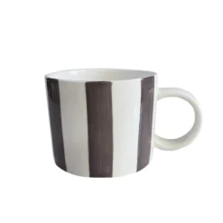 SEASONS Fall Collection Krus 28cm Stående Striper Burgunder