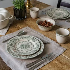 SEASONS Fall Collection Tallerken 21cm Grønn Print