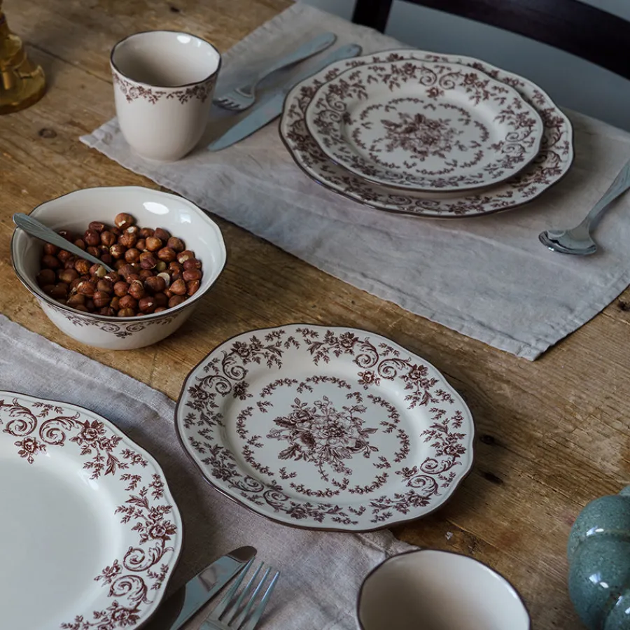 SEASONS Fall Collection Tallerken 21cm Burgunder