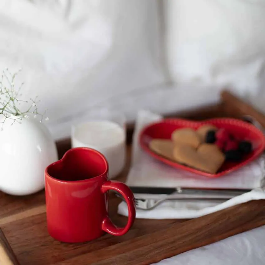 SEASONS Love Collection Krus Hjerteform 32cl Rød