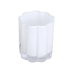 SEASONS Love Collection Lyslykt Blomst 8x7cm Hvit