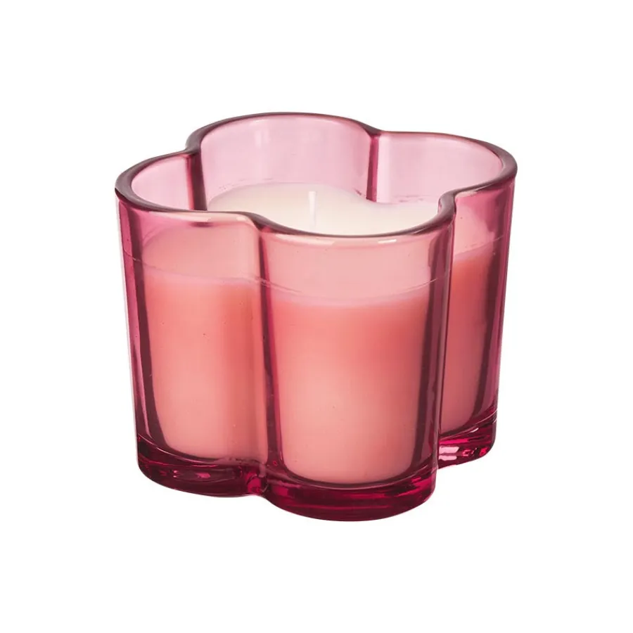 SEASONS Love Collection Stearinlys Blomst 10cm Rosa