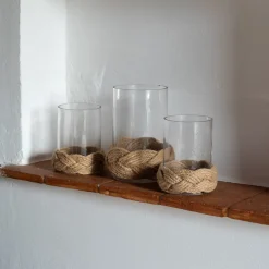 SEASONS Summer Collection Lyslykt Sylinder m/Flette 19cm