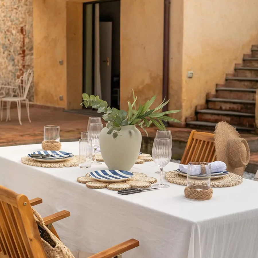 SEASONS Summer Collection Asjett 21cm Blå Striper