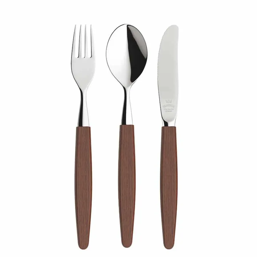 SKAUGUM BESTIKK Bestikksett 18 Deler Valnøtt