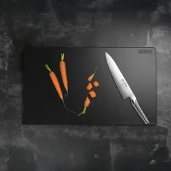 GLOBAL Skjærebrett Av Sukkerrør Svart 53x30,5x1,4 cm