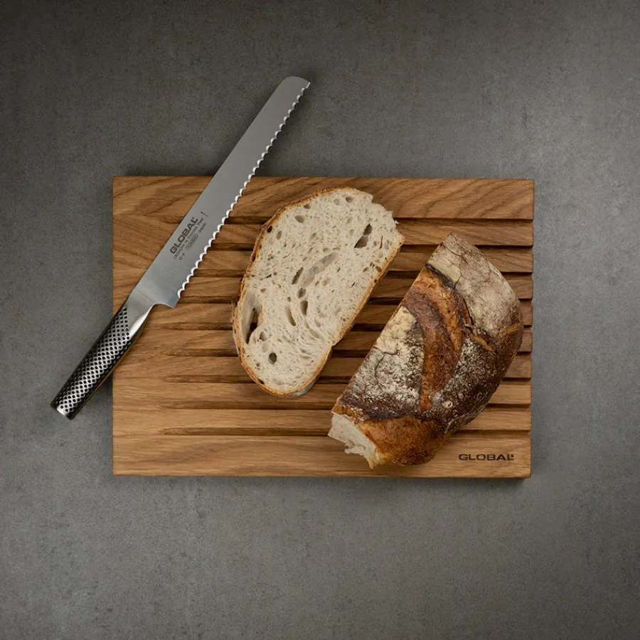 GLOBAL Skjærebrett Eik 35x25x2,2 cm