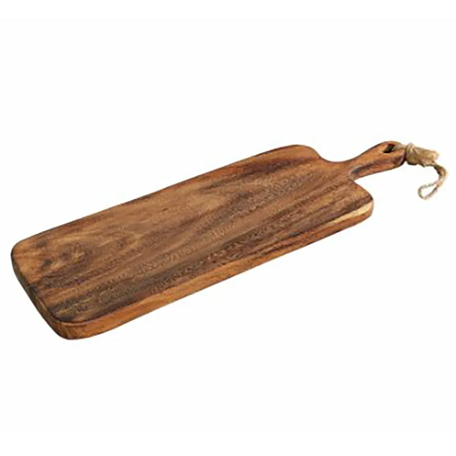 ZASSENHAUS Skjærebrett M. Håndtak Akacia 60 cm