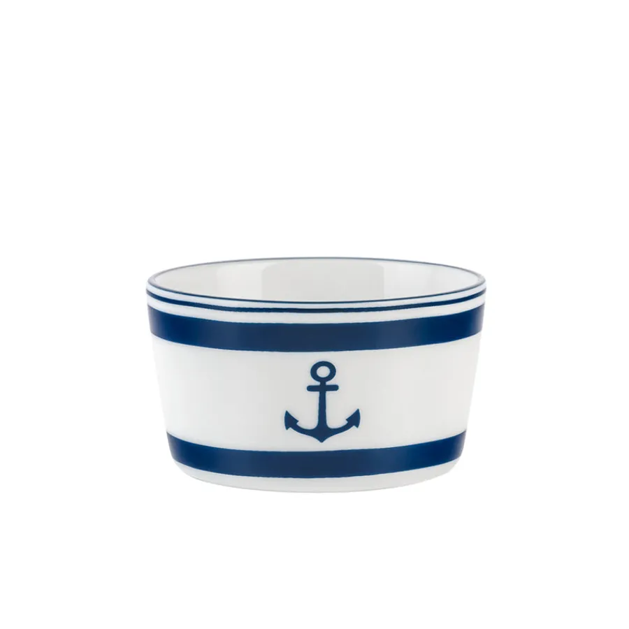 PORSGRUNDS PORSELÆNSFABRIK SKÅL 8,5 CM BLÅRAND