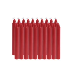 BØRSCOMPAGNIET AS Stearinlys Mini Juletrelys 20stk Rød