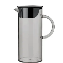 STELTON EM77 Vannkanne m/lokk 1,5L Smoke