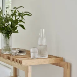 STELTON Pilastro Karaffel Med Glass 1L