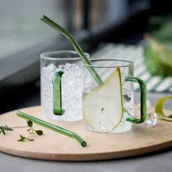 Lyngby Glas Torino Glasskrus 40cl Grønn 2pk