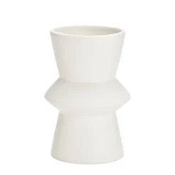 G.WURM Vase Keramikk 16cm Hvit