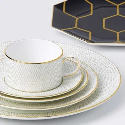 WEDGWOOD Arris Tekopp Med Skål