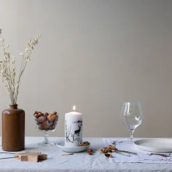 WIK & WALSØE Wik & Walsøe Alveskog Kubbelys 14x7cm