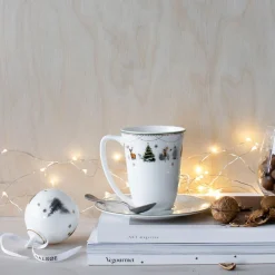 WIK & WALSØE Wik & Walsøe Julemorgen Girlander Skål Til Krus 30cl