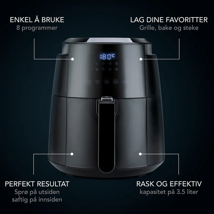 WILFA Air Fryer 1500W 3,5 Liter