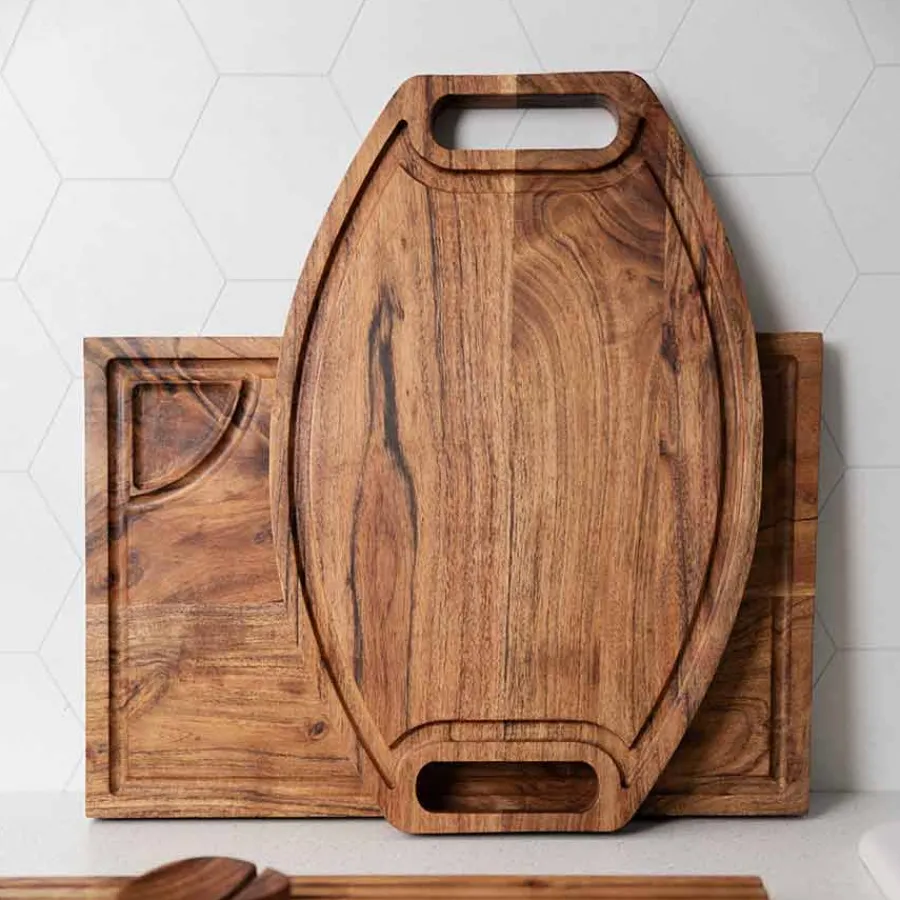 CHRISTIANIA 1739 Woods Skjærefjøl Oval 46x30cm