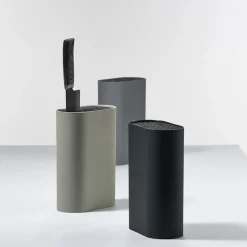 ZONE DENMARK Singles Knivblokk 17x9cm Mud